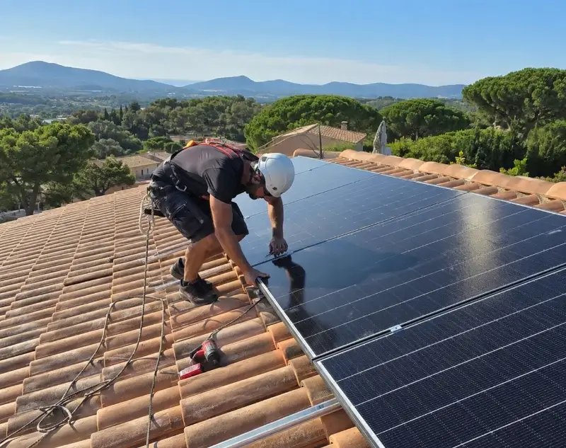 Installateur panneaux solaires Mirmande — pose photovoltaïque sur toiture