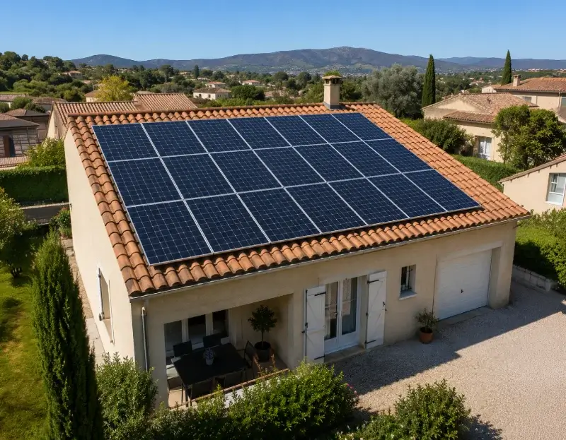Prime à l'autoconsommation panneaux solaires Mirmande — aide financière de l'État
